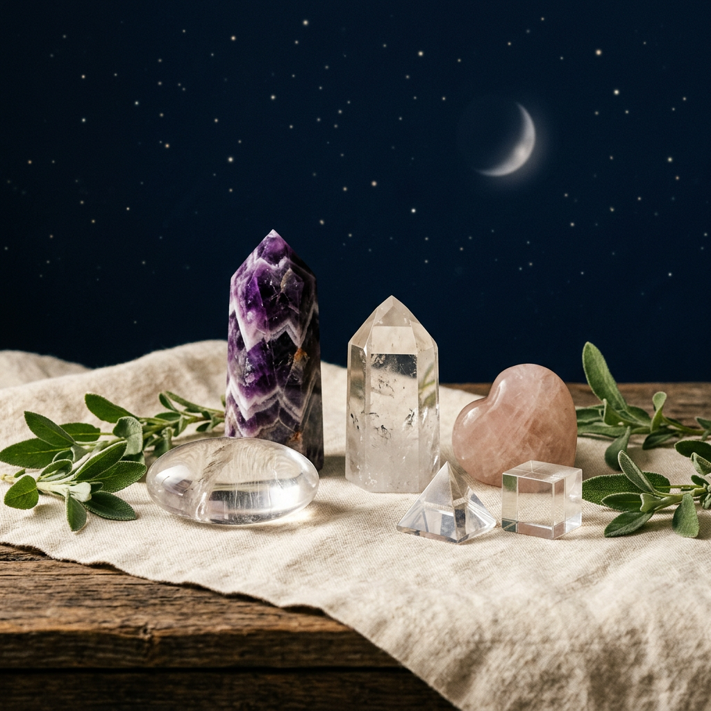 Crystals, Stones & Sacred Shapes cover