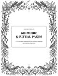 Sage & Stardust Grimoire Coloring Book (Digital Download)