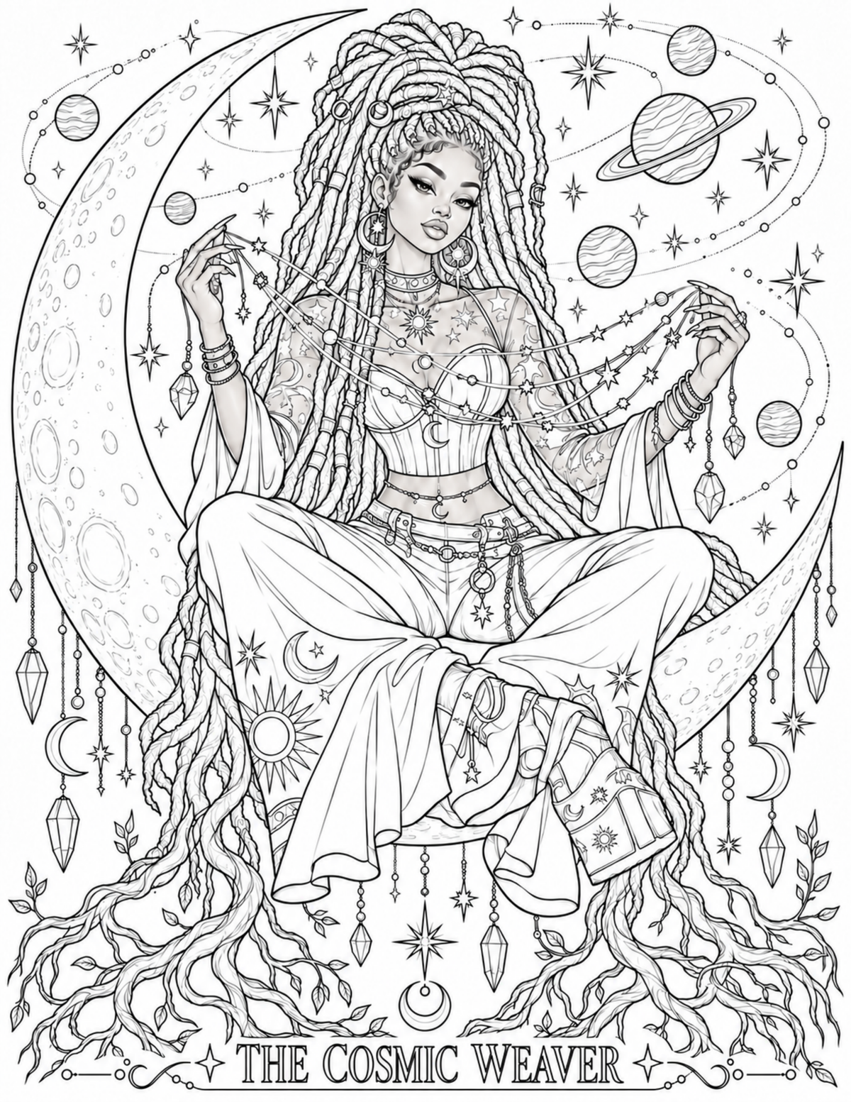 Coven Couture Coloring Book (Digital Download)