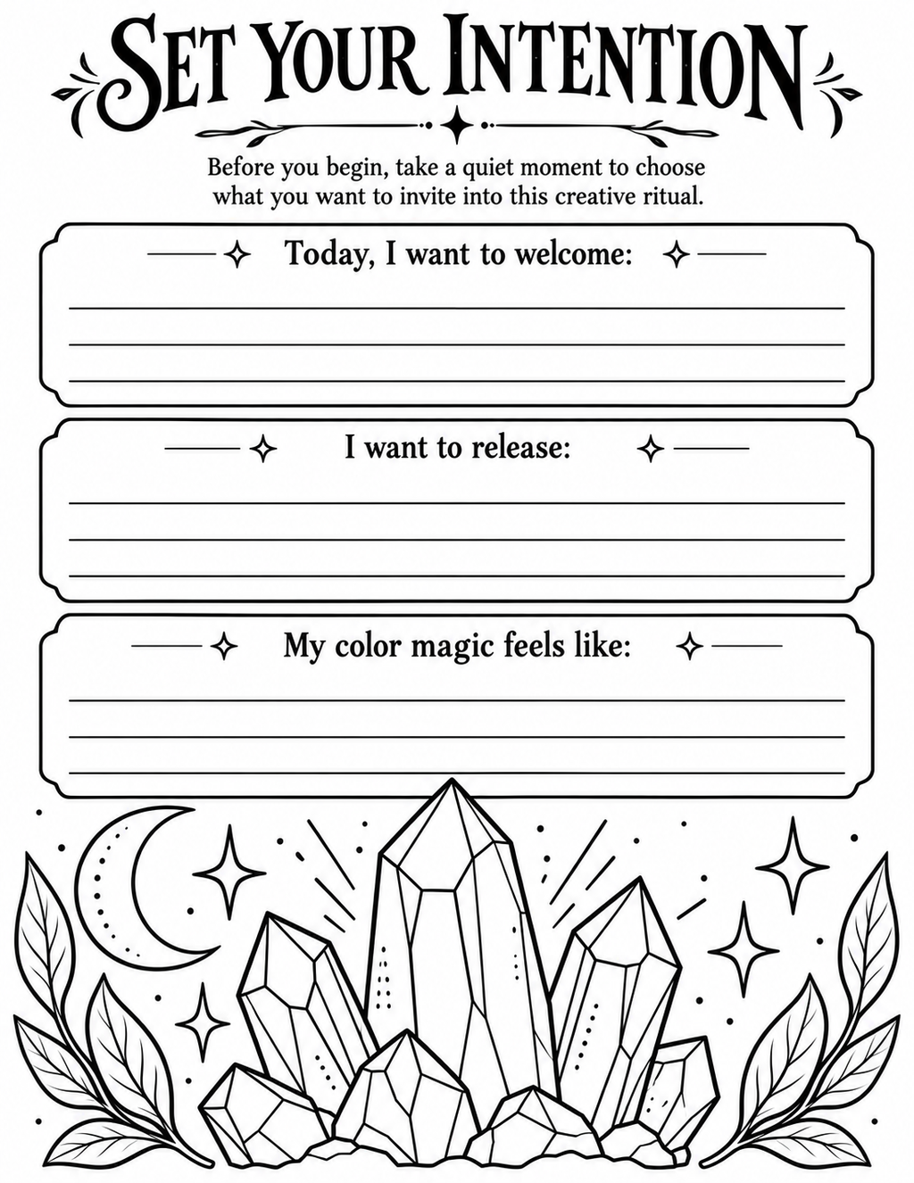 The Crystal Apothecary: Crystals, Chakras & Color