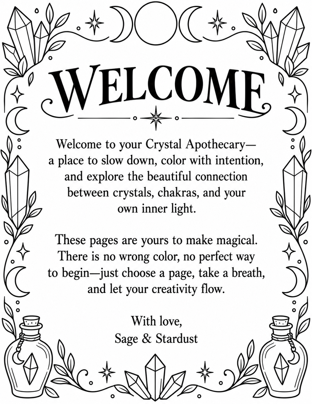 The Crystal Apothecary: Crystals, Chakras & Color