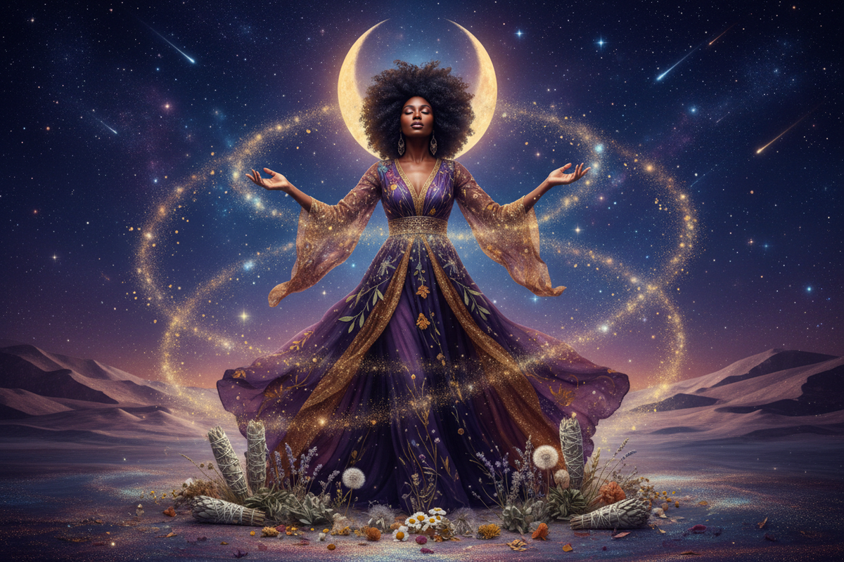 Sage & Stardust - Celestial Woman