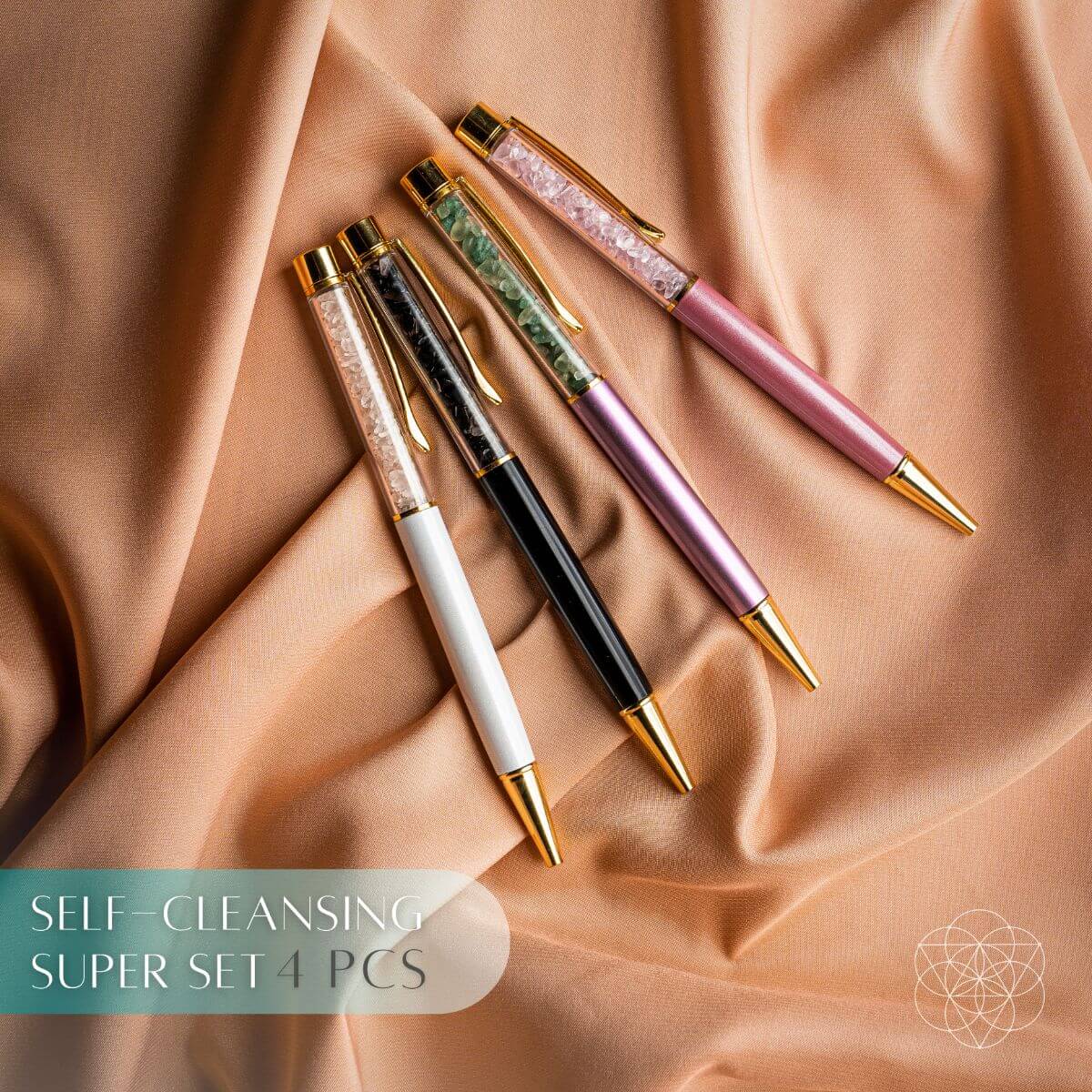 Crystal Pens for Journaling & Intention Setting
